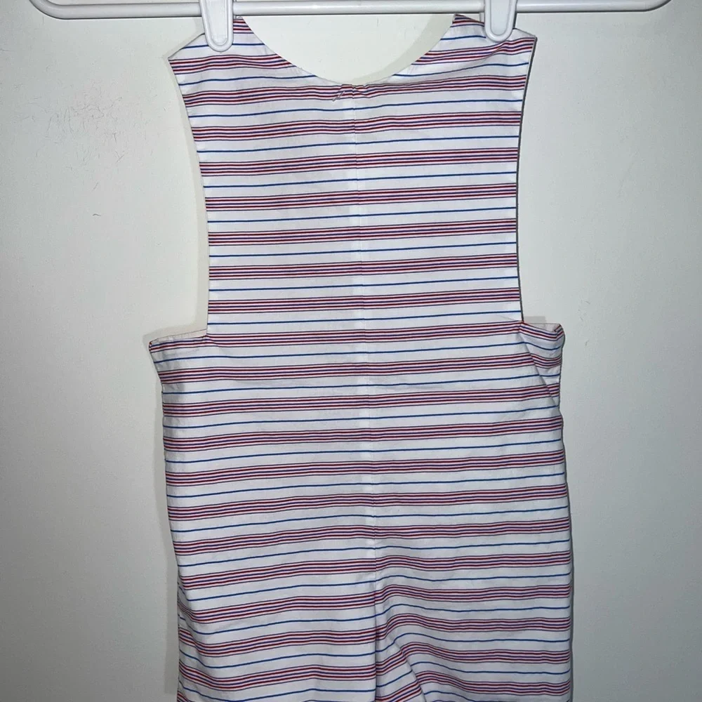 smocked crab 12 months romper overalls